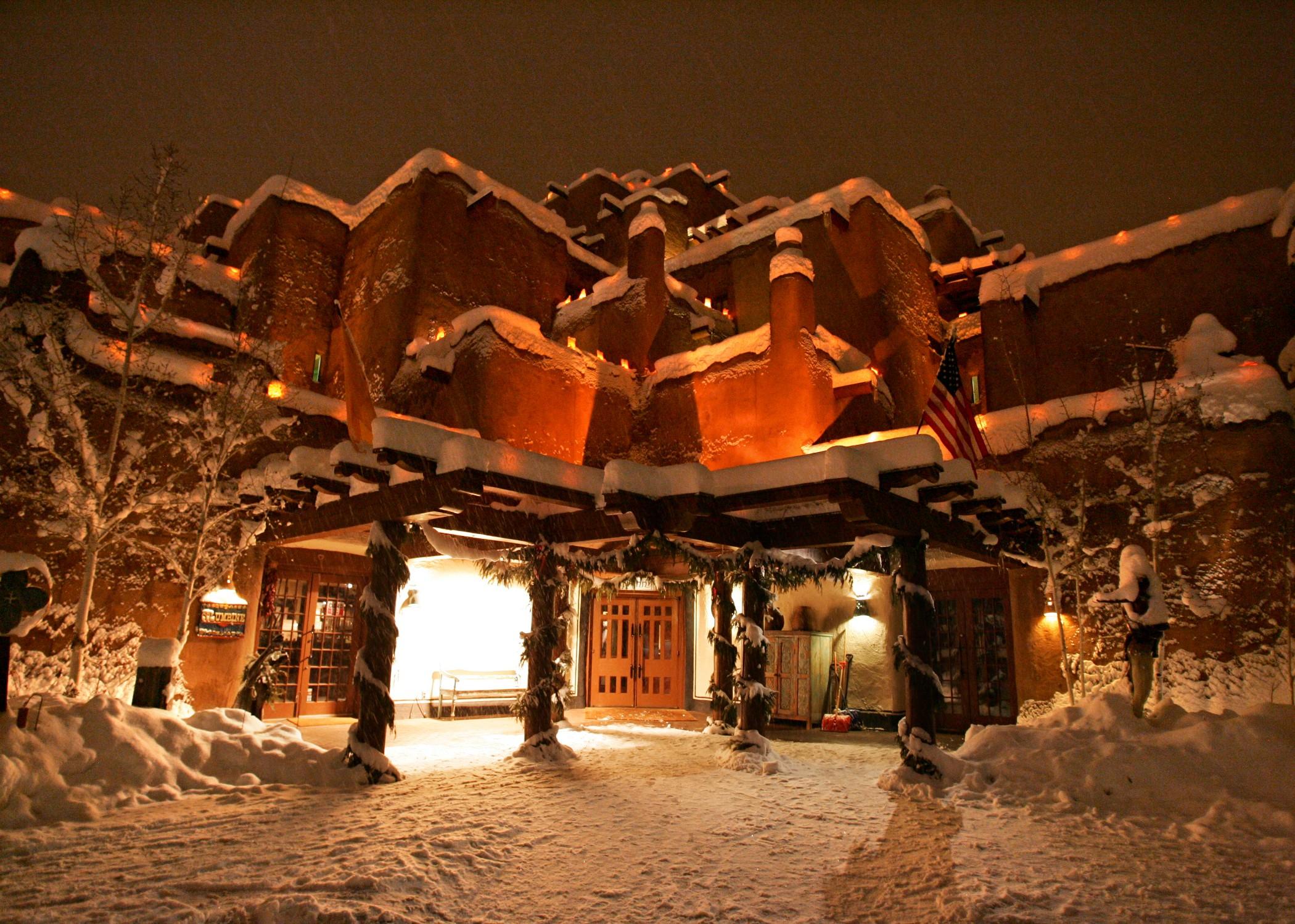 Inn & Spa At Loretto Санта-Фе Экстерьер фото